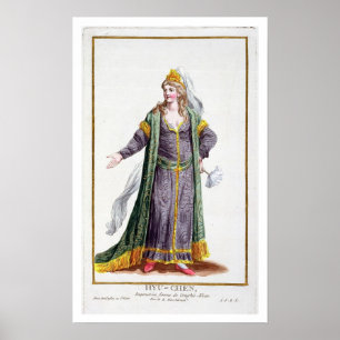 Póster Hyu-Chen, esposa de Genghis Khan, 'do DES de