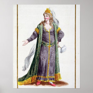 Poster Hyu-Chen, esposa de Genghis Khan, 'do DES de