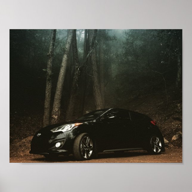 poster Hyundai Veloster Turbo 2013 (Frente)