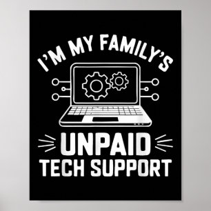 Poster I'm Minha família's Suporte técnico não pa