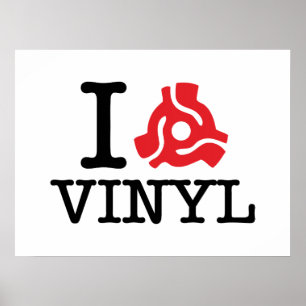 Poster I 45 Adaptador Vinil