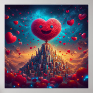 Poster I.A. Árvore de Corações