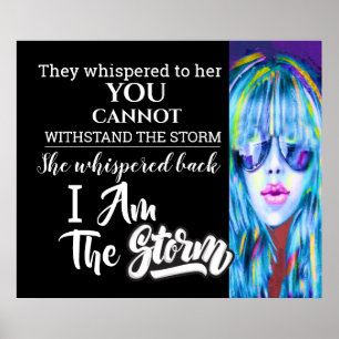 Poster I Am The Storm