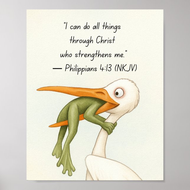 Poster I can do all things (Frente)