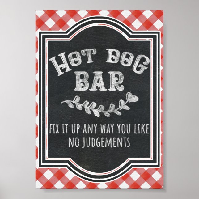 Poster I Do Bar Do CHURRASCO Do Casal Do Burger De Festa  (Frente)