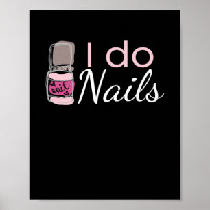 Poster I Do Unhas Manicure