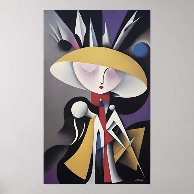 Poster (I Dream the) Lamp Theory (Frente)