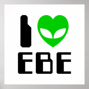 Póster I EBE Alienígena