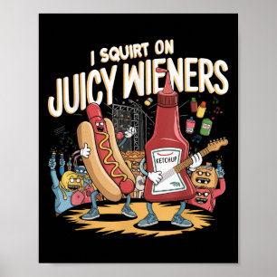 Poster I Esguicho Em Utenciosas Lembram-Se Humor Diversão