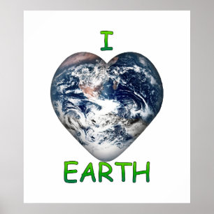 Póster I Heart Earth (I população cardíaca)