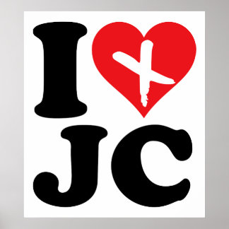 Póster I Heart JC