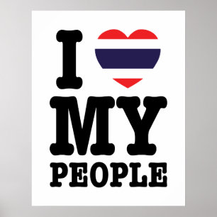 Póster I Heart (Love) My Thai People