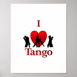 Poster I Heart Tango