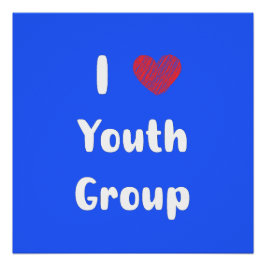 Póster I Heart Youth Group Glossy Poster
