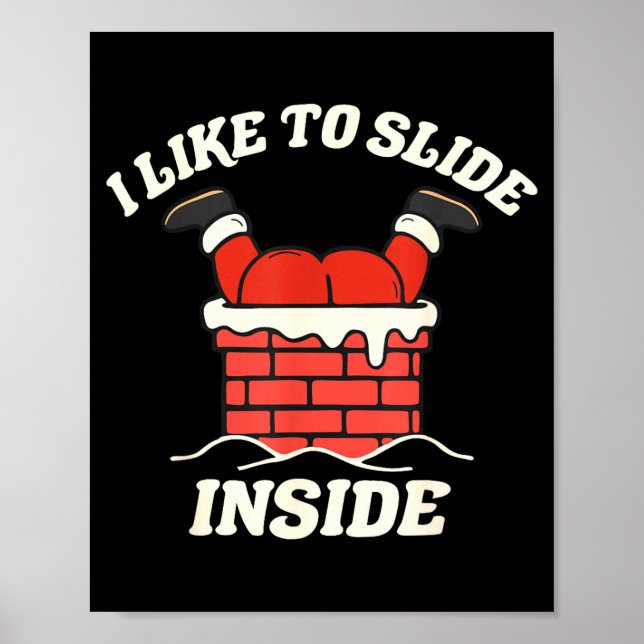 Poster I Like To Slide Inside I Like To Ride On Top Coupl (Frente)