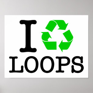 Póster I Loops de Reciclar