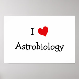 Póster I Love Astrobiology