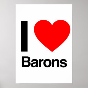 Poster i love barons