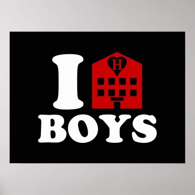 Poster I Love Hotel Boys (Frente)