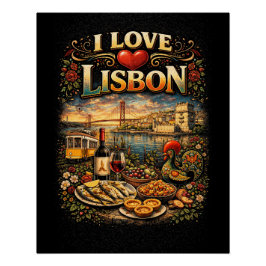 Póster I Love Lisbon