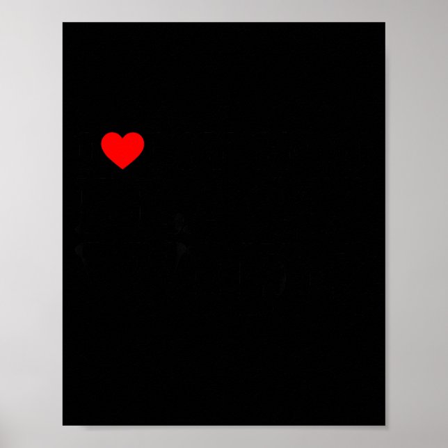 Poster I Love My Hot Black Wife  (Frente)