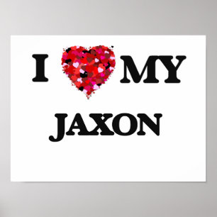 Póster I love my Jaxon