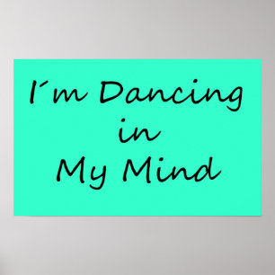 Póster I´m que dança na minha mente