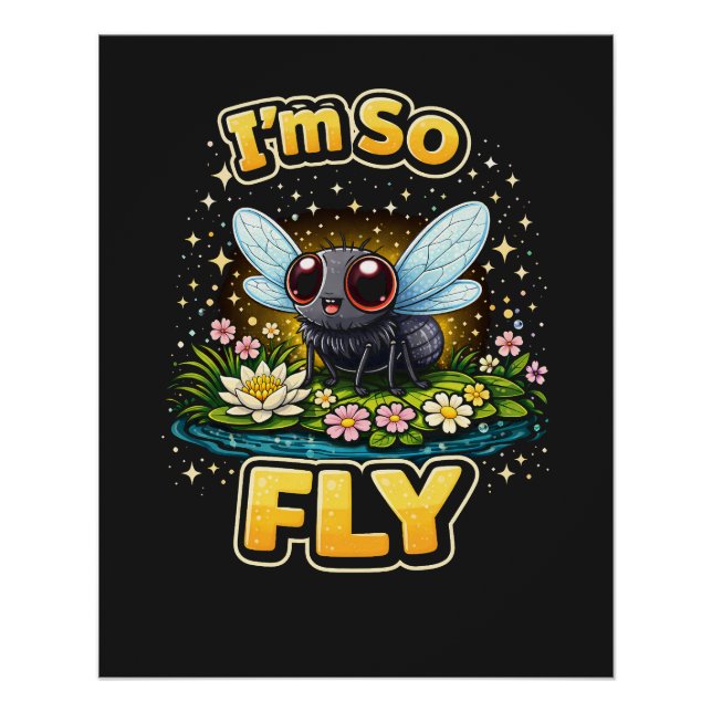 Póster I’m So Fly (Frente)