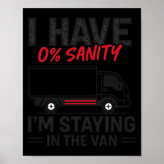 Poster I’m Staying In The Van Funny Phasmophobia Gamer Me (Frente)