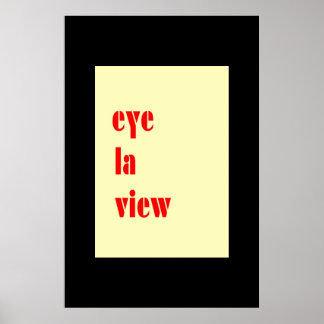 Póster I Placa LUV U