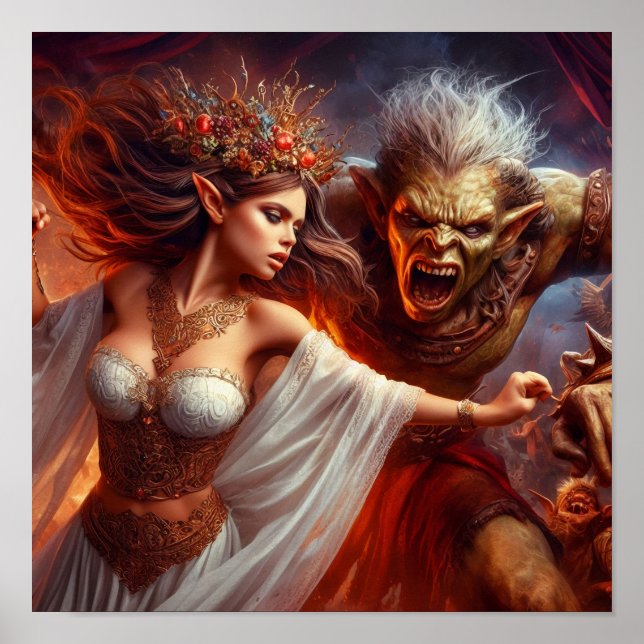 Poster I. Princesa e Goblin (Frente)