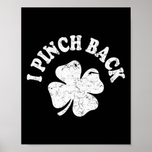 Poster I Punch Ck Engraçado Dia de São Patrício I Pinch C