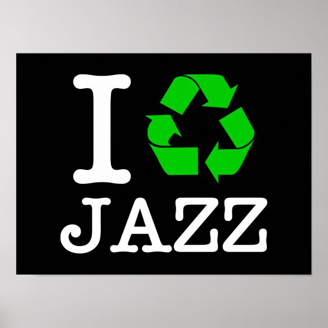 Poster I Reciclar Jazz (Frente)
