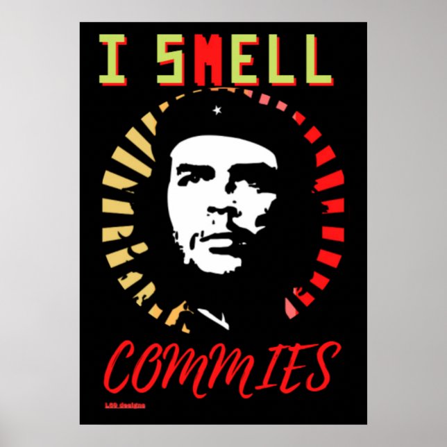poster "I SMELL COMMIES" (Frente)