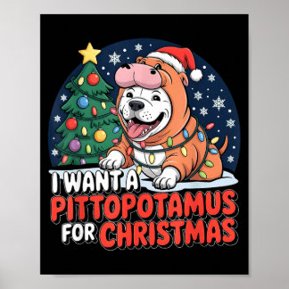 Poster I Want A Ttotamus For Christmas