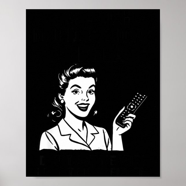 Poster I Watch Murder Shows To Relax Funny Retro True Cri (Frente)