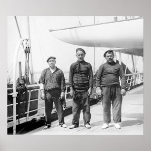 Póster Iachtsmen Espanhol