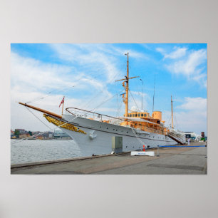 Poster Iate Real Dinamarquês Dannebrog