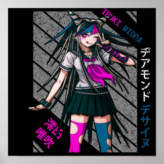 Poster Ibuki Mioda Super DanganRonpa 2