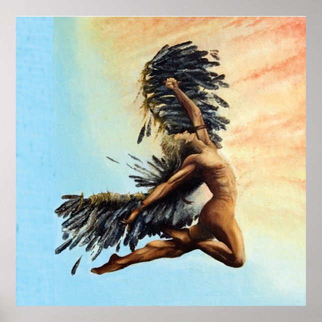 Poster Ícaro Descendente (Frente)