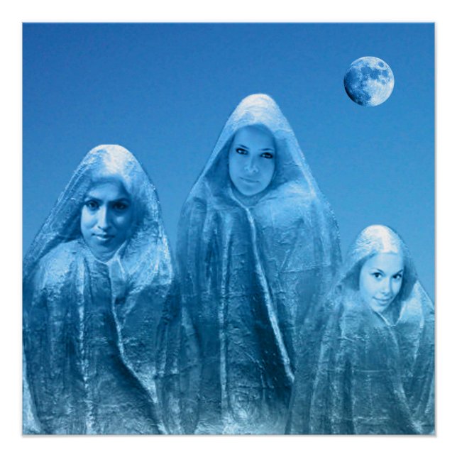 Póster Ice Blu Sky (Frente)