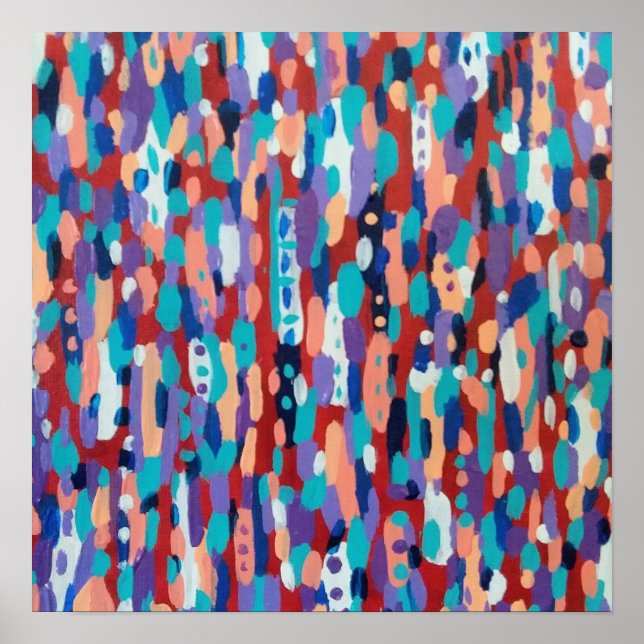 Poster Ice Dance Abstract  (Frente)