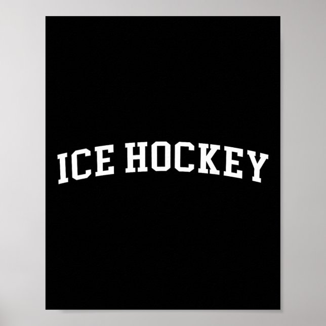 Poster Ice Hockey  (Frente)