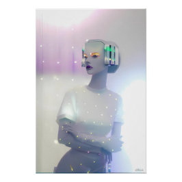 Póster Ice Queen of Fembotics