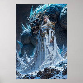 Poster Ice Sorcerer Power Wall Art