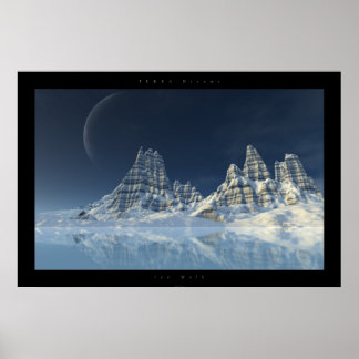 Póster Ice Walk