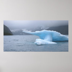 Póster Iceberg, Whittier, AK