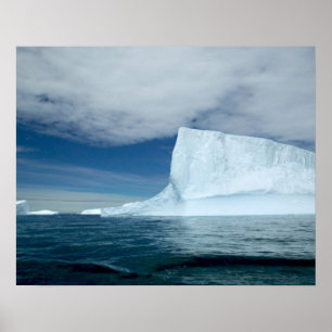 Poster Icebergs fora da ponta sul da Geórgia do Sul 2