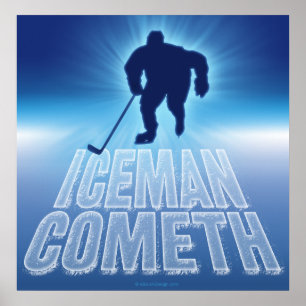 Póster Iceman Cometh (hóquei)
