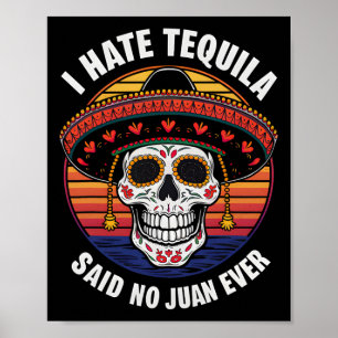 Poster Ich Ele Tequila Mexicana Cinco De Mayo